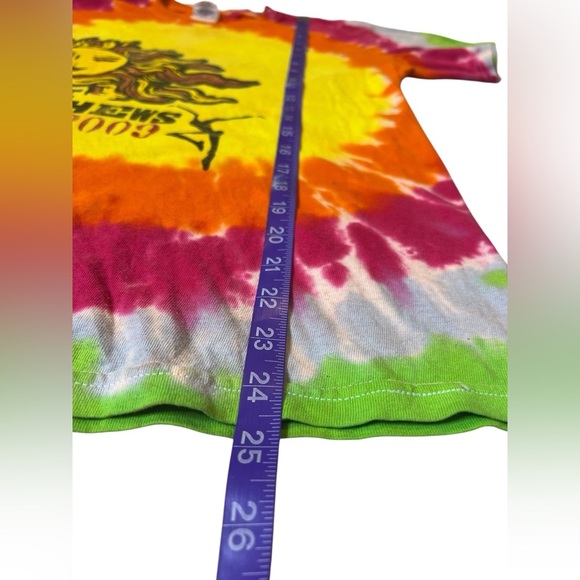 Dave Matthews Band 2009 Tour Tie Dye Concert T-Shirt Vintage Rock Band Tee - Picture 5 of 10